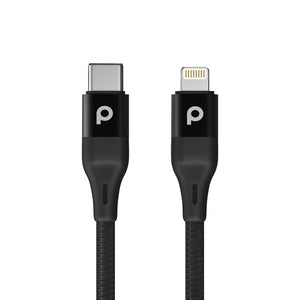 PORODO BLUE TYPE-C TO LIGHTNING CABLE CODE D