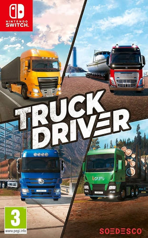 Nintendo Cd Truck Driver video games