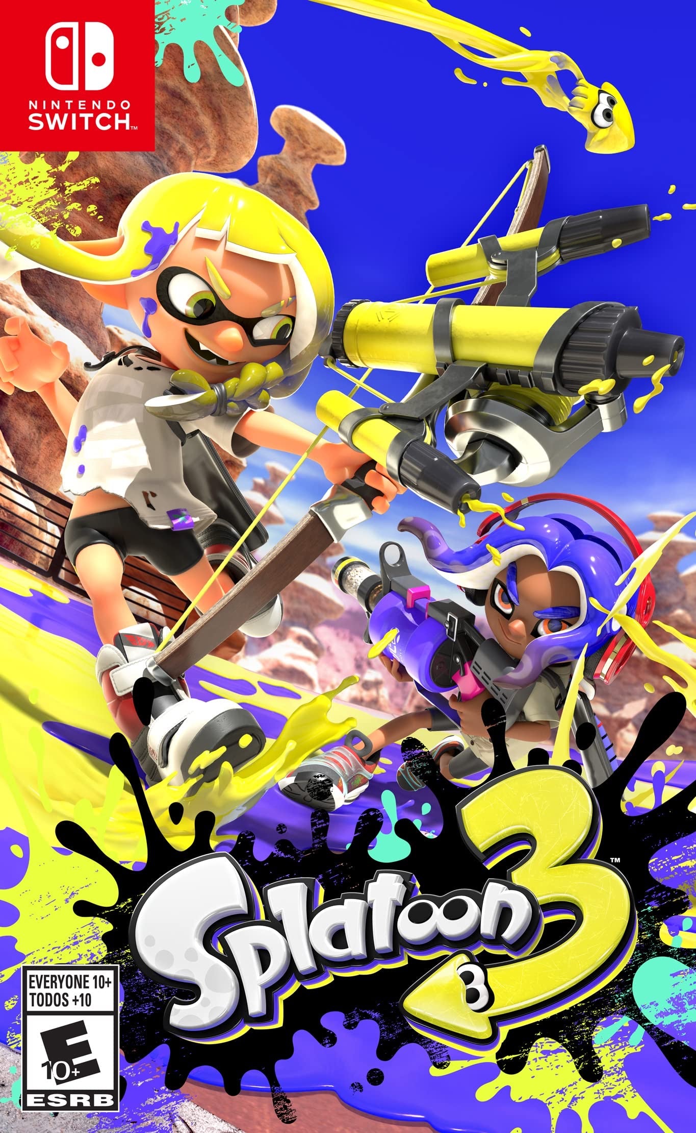 Nintendo CD Splatoon 3 video games