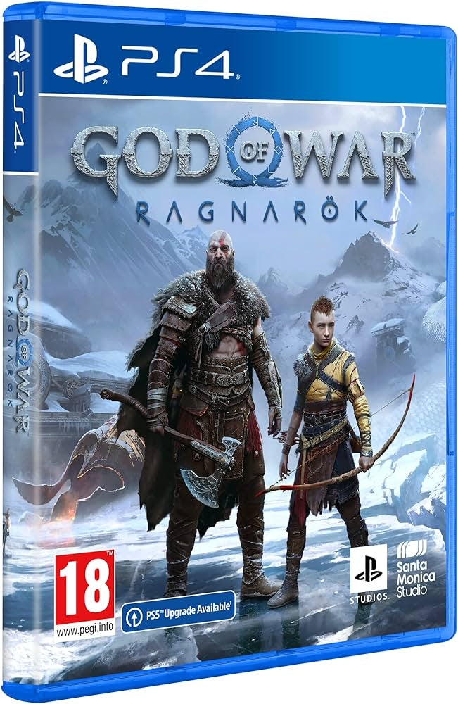 Sony Ps4 cd God of War Ragnarok video games