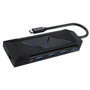 PORODO GAMING 9 IN 1 USB-C HUB GAMERS EDITION PDX520