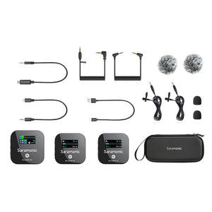 Saramonic Blink 900 B2 ultra compact 2.4ghz dual-channel wireless microphone system