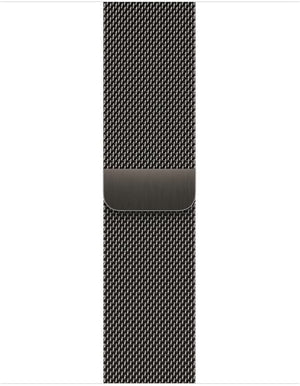 Apple watch original band graphite Milanese loop stainless steel 41mm