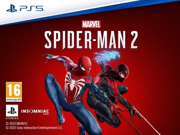 SONY Ps5 cd spider-man 2 video game