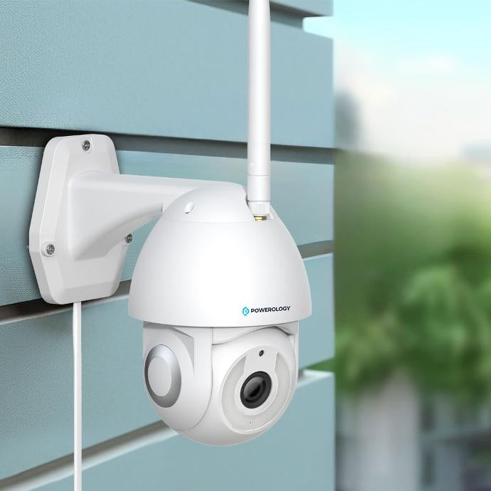Powerology 4g outdoor camera vertical & horizontal