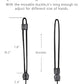 Insta360 selfie stick wrist strap