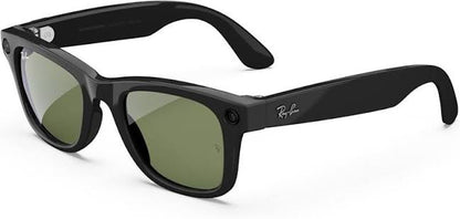 Rayban Meta Wayfarer glasses with camera and open ear audio