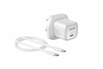 Anker zolo charger (30w) with usb-c cable