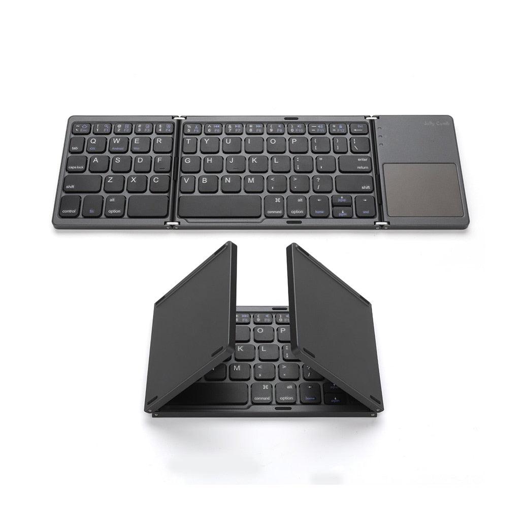 FOLDABLE BLUETOOTH KEYBOARD WITH TOUCHPAD B033