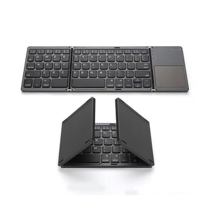 FOLDABLE BLUETOOTH KEYBOARD WITH TOUCHPAD B033
