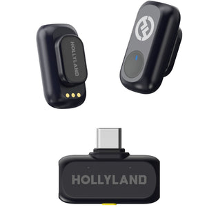 Hollyland Lark A1 Wireless Lavalier Microphone Mini Duo