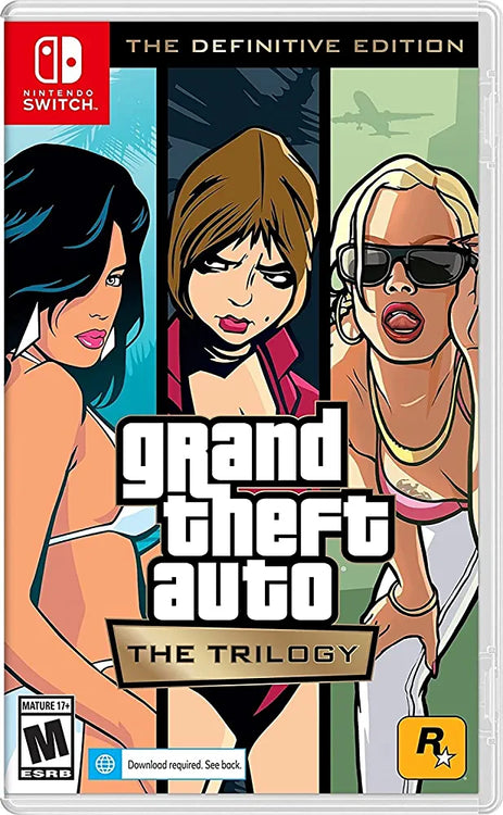 NINTENDO SWITCH GAME GRAND THEFT AUTO THE TRILOGY