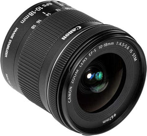 Canon Lens EFS 10-18mm F/4.5-5.6 IS STM