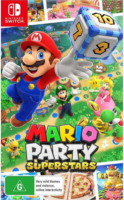 NINTENDO cd SWITCH GAME MARIO PARTY SUPERS video games