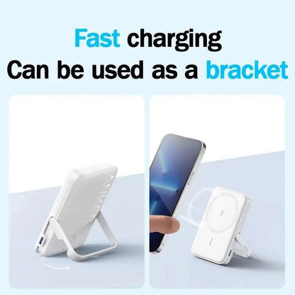 Anker 322 MagGo power bank magnetic and slim with foldable stand