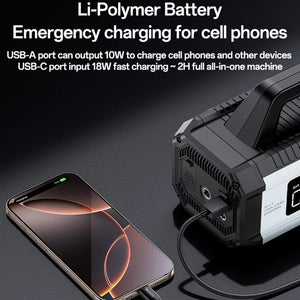 YESIDO 5 IN 1 JUMP STARTER 10000MAH CAPACITY VC13