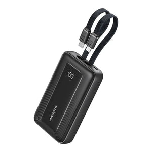 Anker zolo powerbank (20k,30w,built in usb-c  and lightning cable)