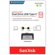 SANDISK ULTRA DUAL DRIVE USB TYPE-C FLASH DRIVE
