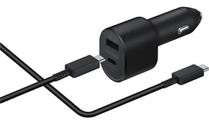 SAMSUNG SUPER FAST DUAL CAR CHARGER port 45w & 15w