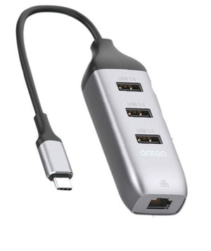 ONTEN USB-C TO HDMI ADAPTER WITH 3.0 HUB