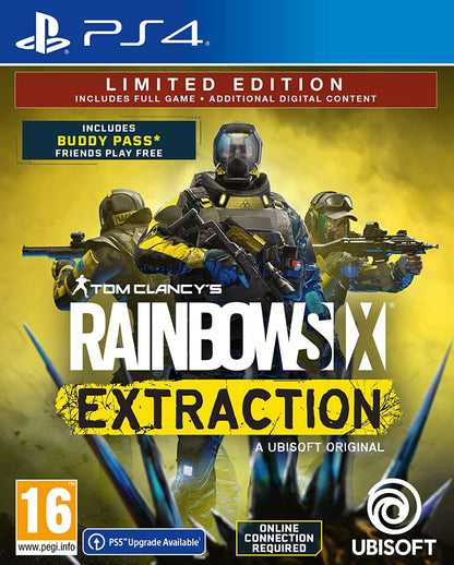 Sony PS4 cd VIDEO GAME RAINBOW SIX EXTRACTION video games