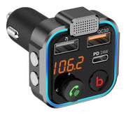 PORODO SMART CAR CHARGER FM TRANSMITTER