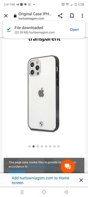 COVER BMW M IPHONE 13 PRO MAX CLEAR