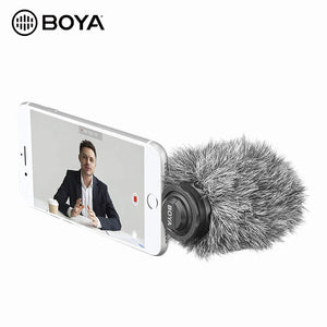 BOYA LIGHTNING CONDENSER MICROPHONE SUPERB SOUND FOR iOS DEVICES BY-DM200