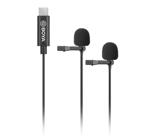 BOYA DIGITAL DUAL LAVALIER MICROPHONES BY-M3D