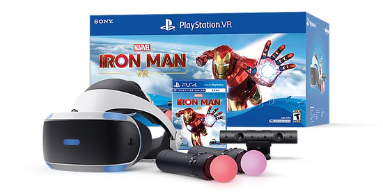 SONY PLAYSTATION VR +IRON MAN KIT