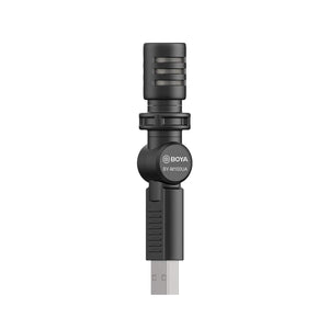 BOYA MININATURE CONDENSER MICROPHONE FOR USB DEVICES, SUCH AS WINDOWS AND MAC COMPUTERS BY-M100UA