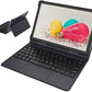 Black View Keyboard TAB 8