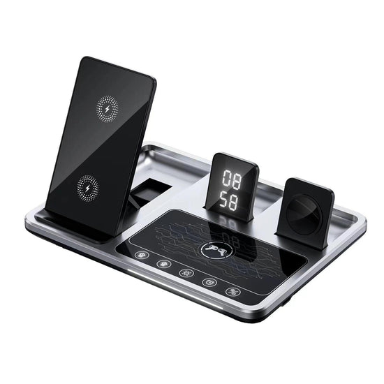 GREEN LION 4 IN 1 WIRELESS CHARGING STATION