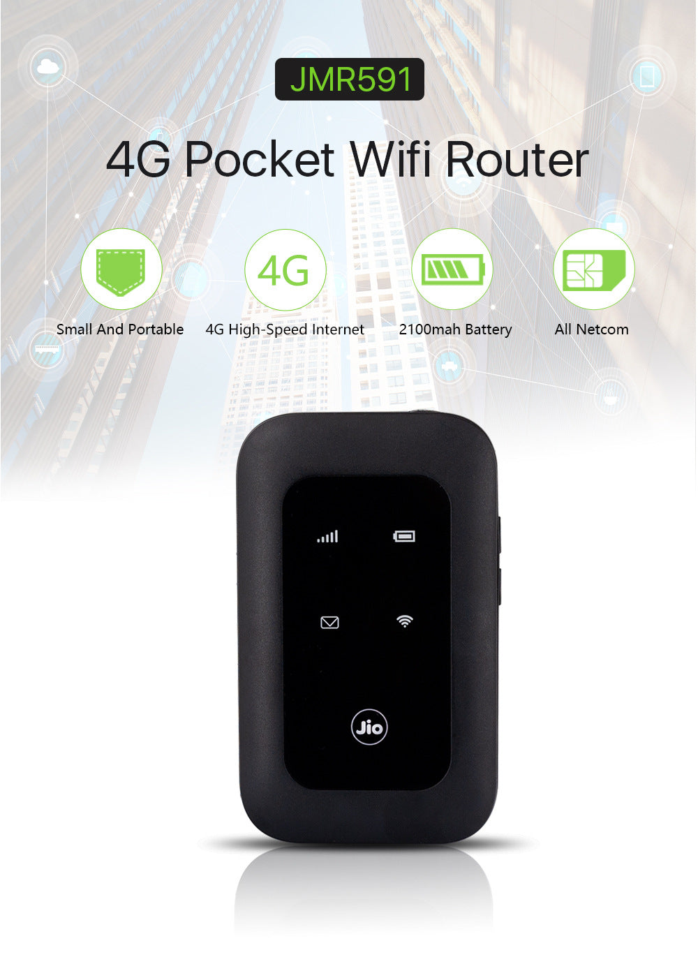 Jiofi 4G+ router M2