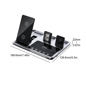 GREEN LION 4 IN 1 WIRELESS CHARGING STATION