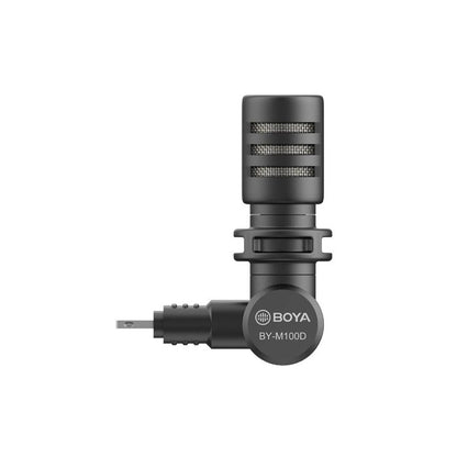 BOYA MININATURE CONDENSER MICROPHONE For iPhone, iPad, iPod  BY-M100D