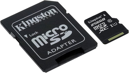 KINGSTON MEMORY CARD with adapter 100mb/s