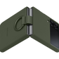 SILICONE COVER WITH RING GALAXY Z FLIP 4