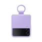 SILICONE COVER WITH RING GALAXY Z FLIP 4