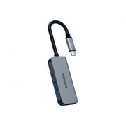 Porodo 3in1 aluminum USB C Hub