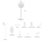 Xiaomi MI SMART STANDING FAN 1X